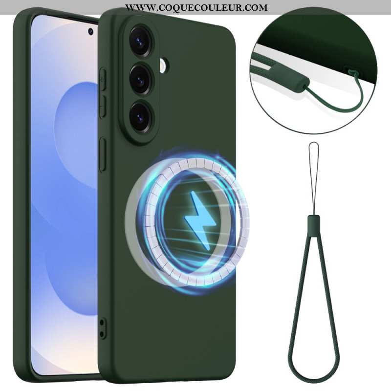 Coque Samsung Galaxy S26 Magnétique Silicone Liquide