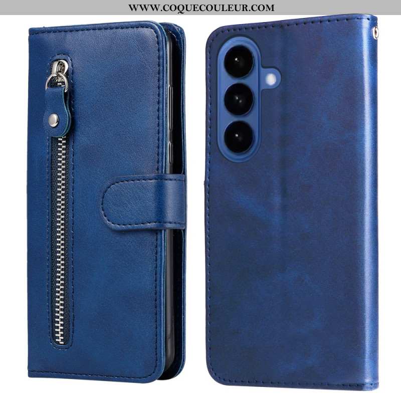 Housse Samsung Galaxy S26 Poche Zippée