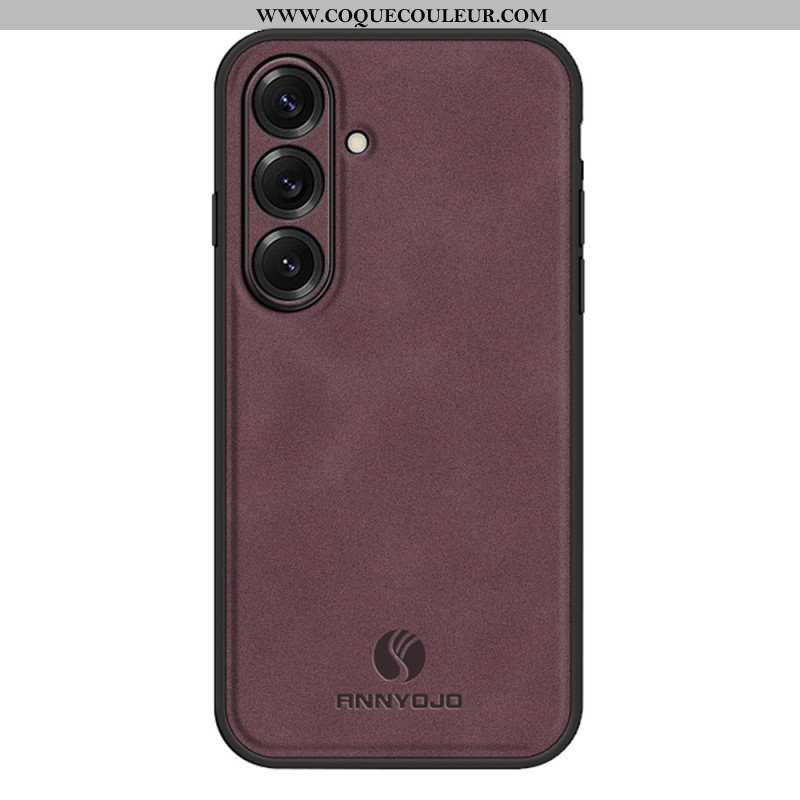 Coque Samsung Galaxy S26 Effet Cuir Renforcé