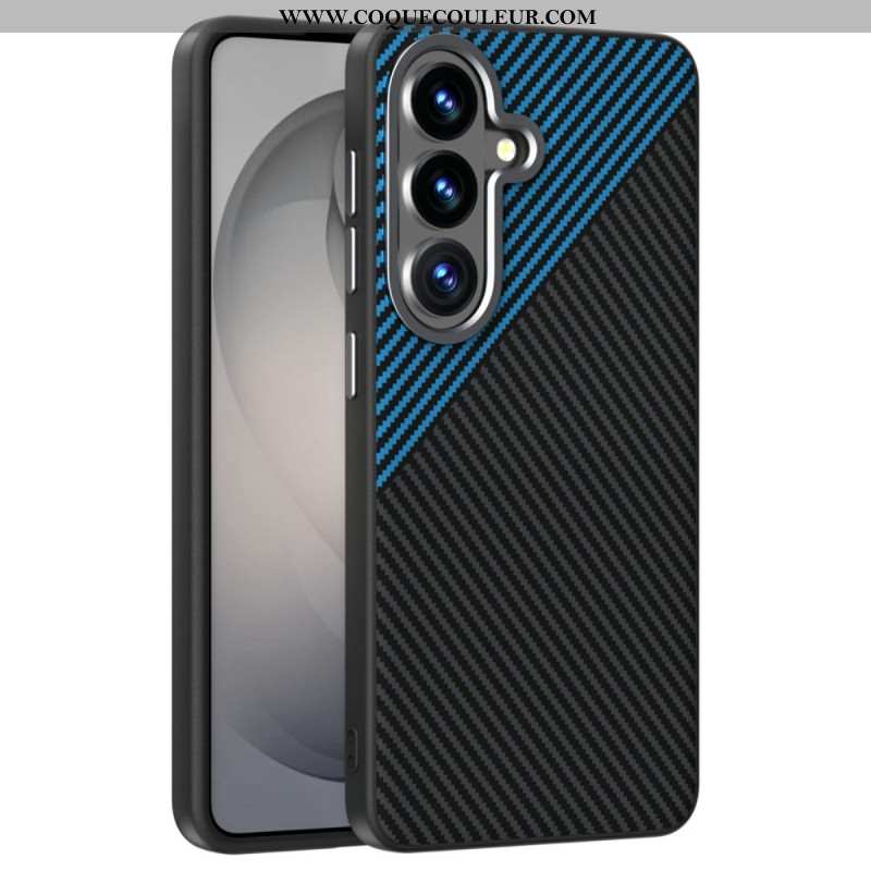 Coque Samsung Galaxy S26 Magnétique Texture Fibre de Carbone ABEEL