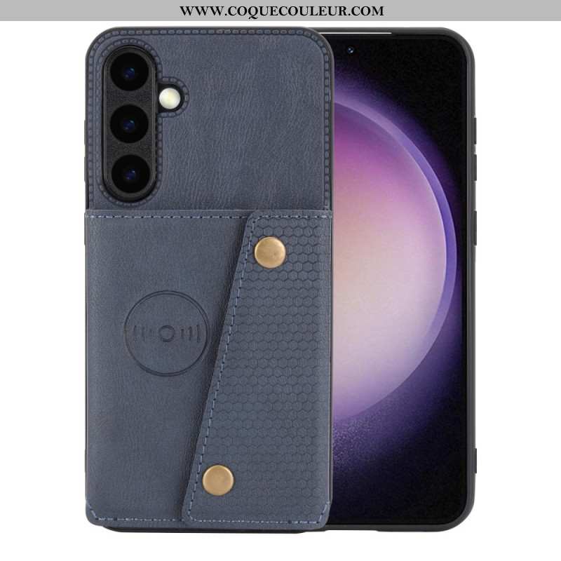 Coque Samsung Galaxy S26 Porte-Cartes Effet Cuir