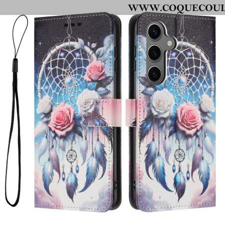 Housse Samsung Galaxy S26 Attrape-Rêves et Roses