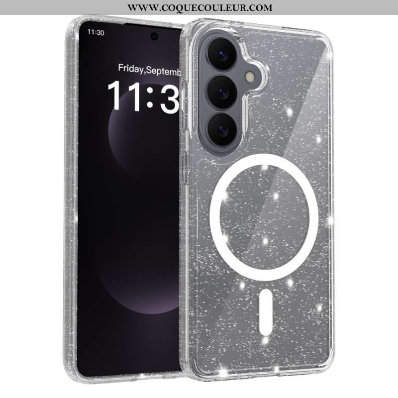Coque Samsung Galaxy S26 Magnétique à Paillette