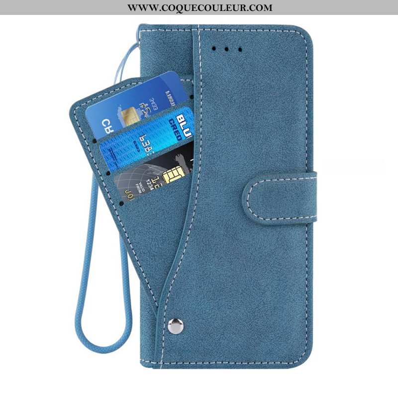 Housse Samsung Galaxy S26 Portefeuille Rétro avec Porte-Cartes Rotatif