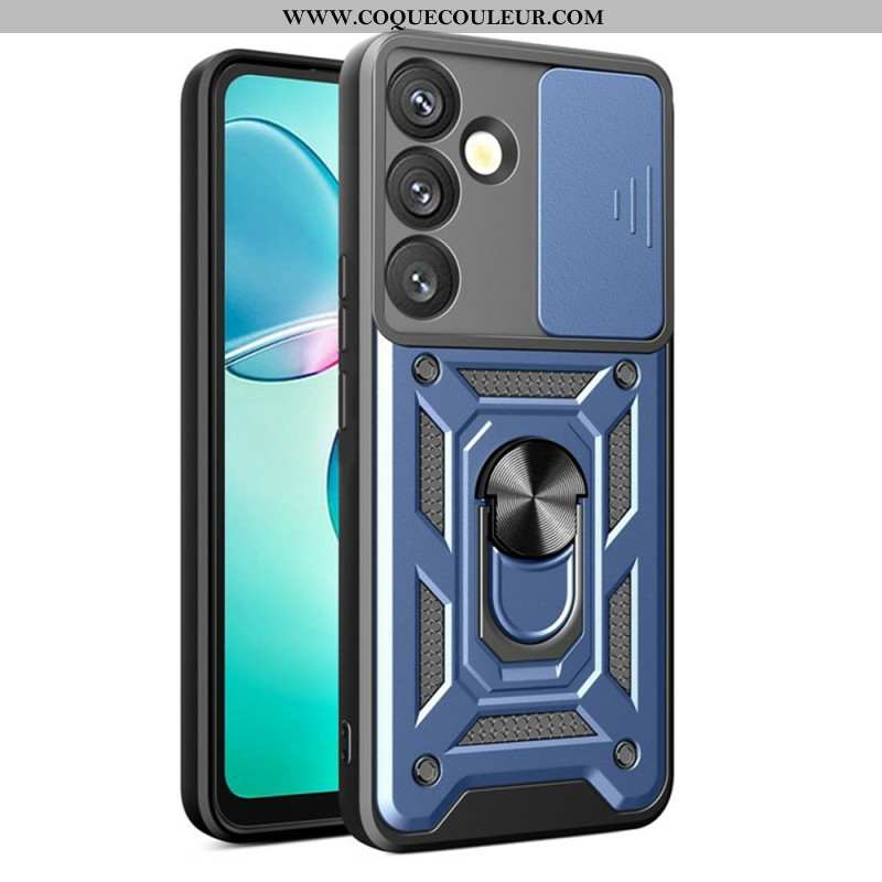Coque Samsung Galaxy S26 Béquille et Protection Caméra Coulissante