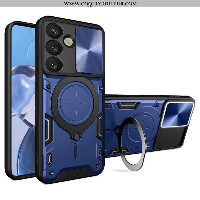 Coque Samsung Galaxy S26 Support et Protection Caméra Coulissante