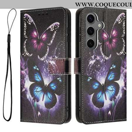Housse Samsung Galaxy S26 Deux Papillons