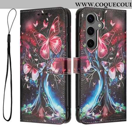 Housse Samsung Galaxy S26 Arbre aux Papillons