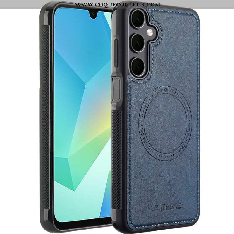 Coque Samsung Galaxy S26 Magnétique Effet Cuir LC.IMEEKE