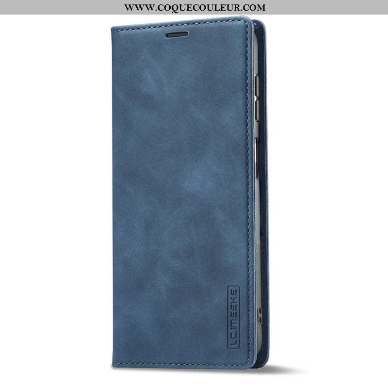 Flip Cover Samsung Galaxy S26 Effet Cuir LC.IMEEKE