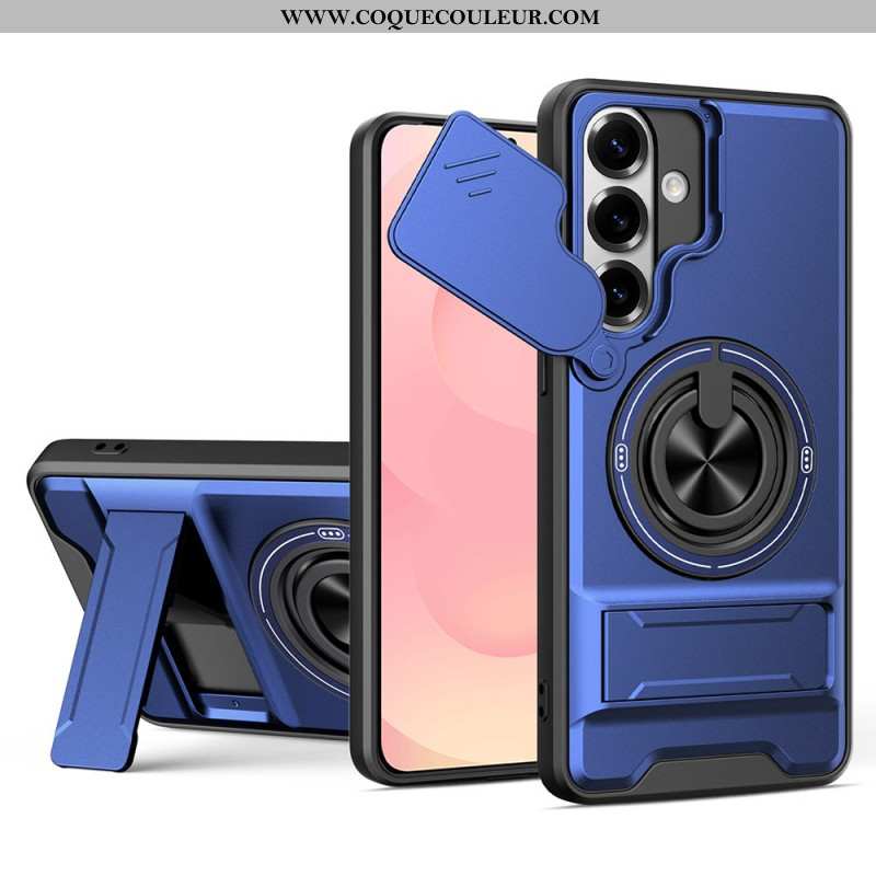 Coque Samsung Galaxy S26 Magnétique Anneau-Support Pliable et Protection Caméra