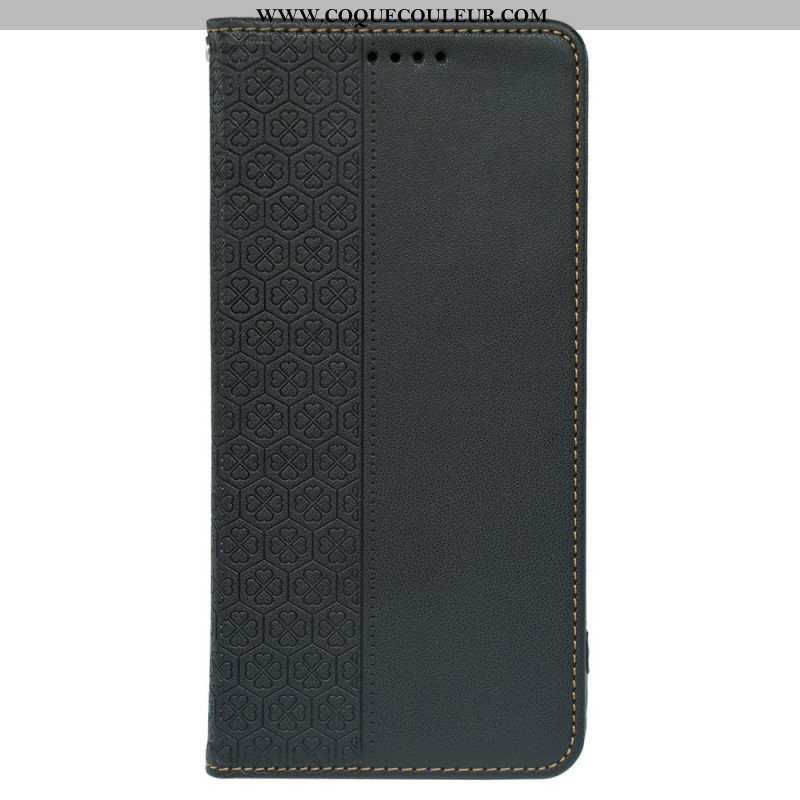 Flip Cover Samsung Galaxy S26 Trèfles à Quatre Feuilles