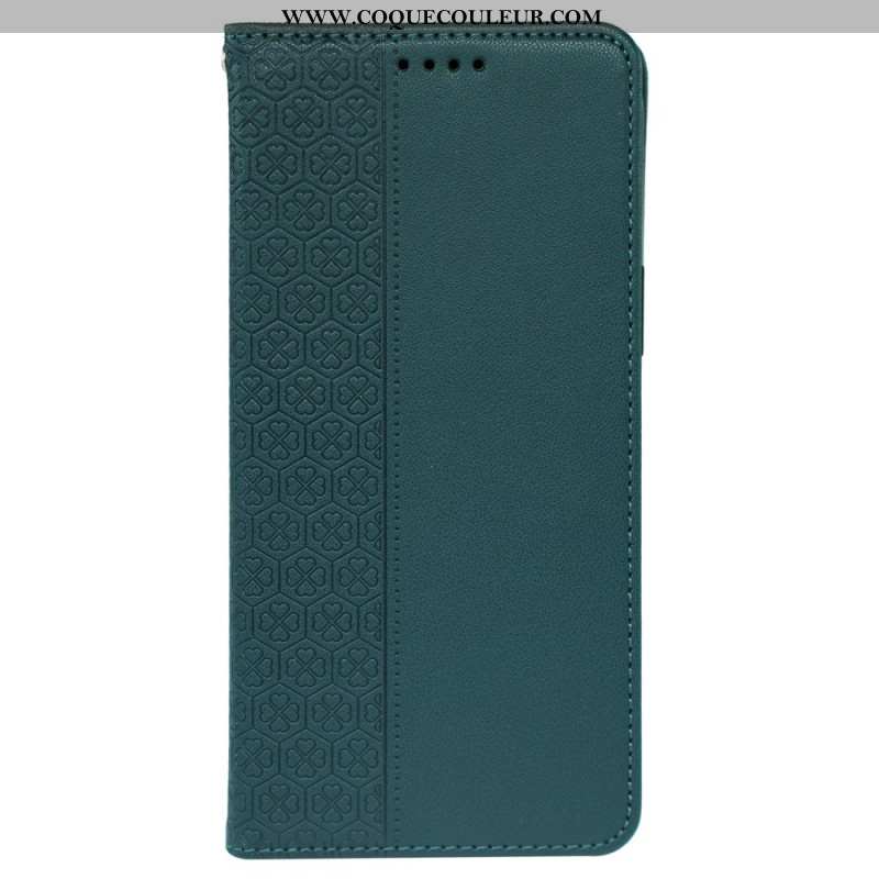 Flip Cover Samsung Galaxy S26 Trèfles à Quatre Feuilles