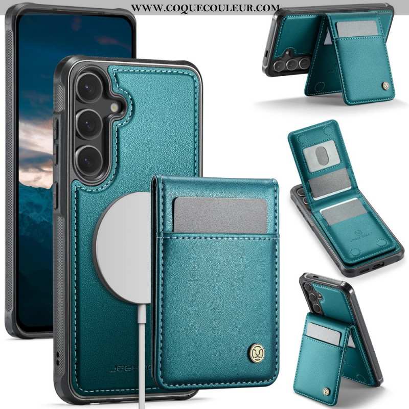 Coque Samsung Galaxy S26 Porte-Cartes RFID JEEHOOD