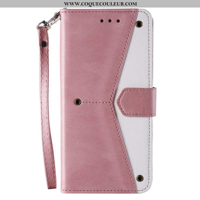 Housse Samsung Galaxy S26 Bicolore à Lanière