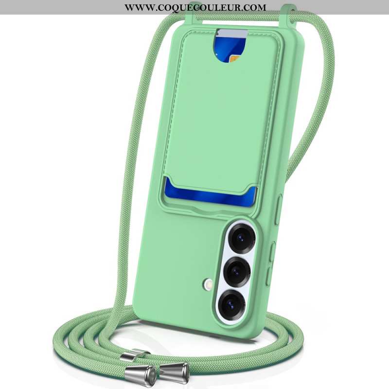 Coque à Cordon Samsung Galaxy S26 Porte-Carte