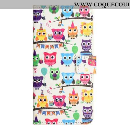 Housse Samsung Galaxy S26 Motif Hiboux