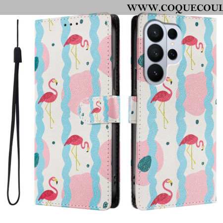Housse Samsung Galaxy S26 Ultra Flamants Roses