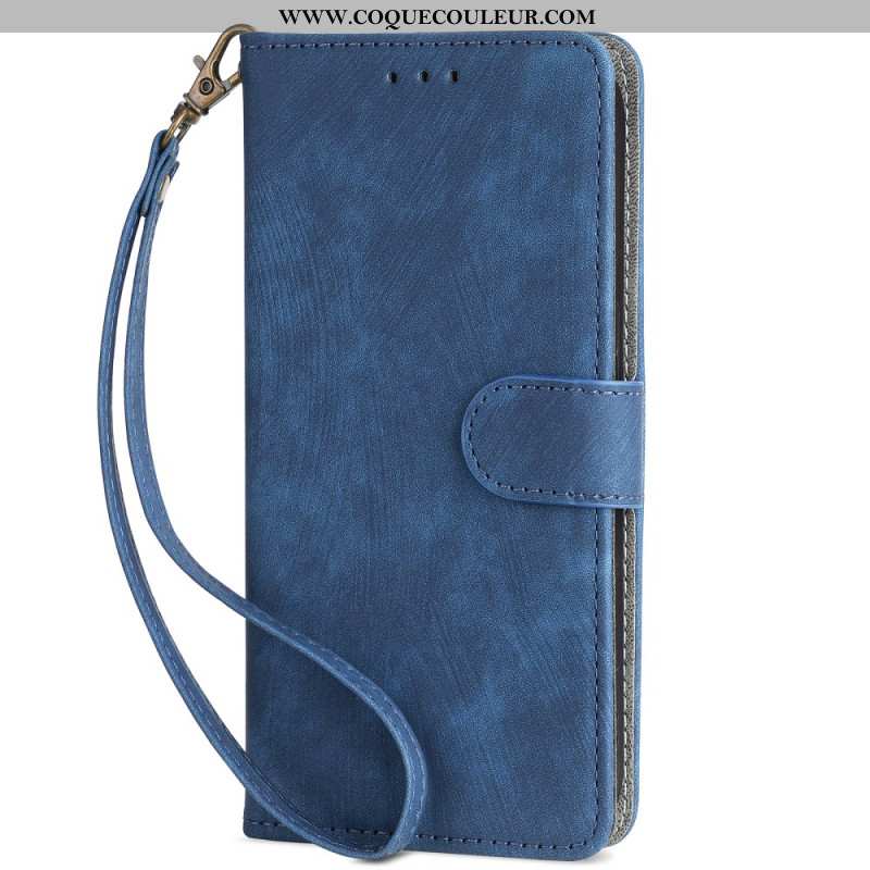 HoussseSamsung Galaxy S26 Ultra Effet Daim avec Lanière