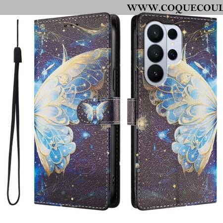 Housse Samsung Galaxy S26 Ultra Papillon de Nuit