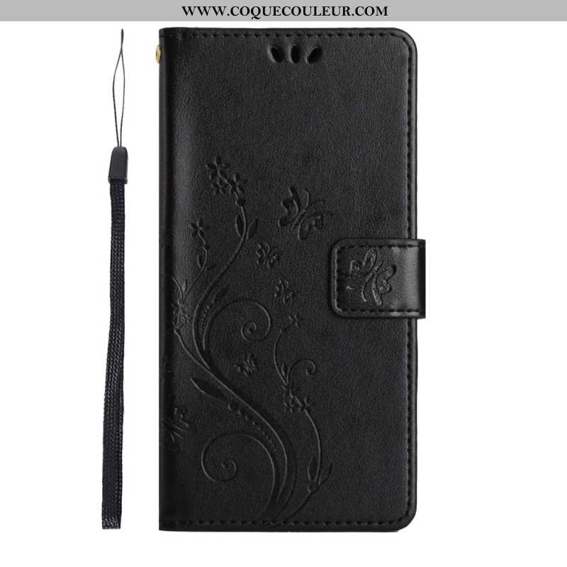 Housse Samsung Galaxy S26 Ultra Papillon et Fleurs