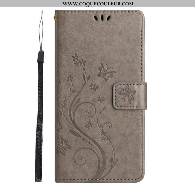 Housse Samsung Galaxy S26 Ultra Papillon et Fleurs