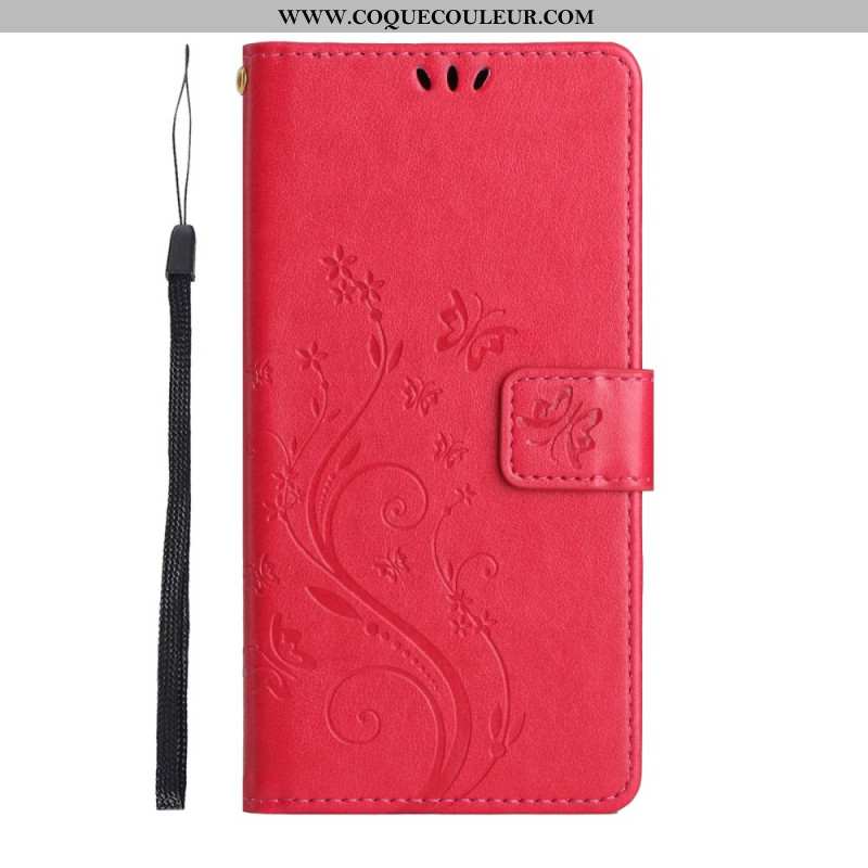 Housse Samsung Galaxy S26 Ultra Papillon et Fleurs