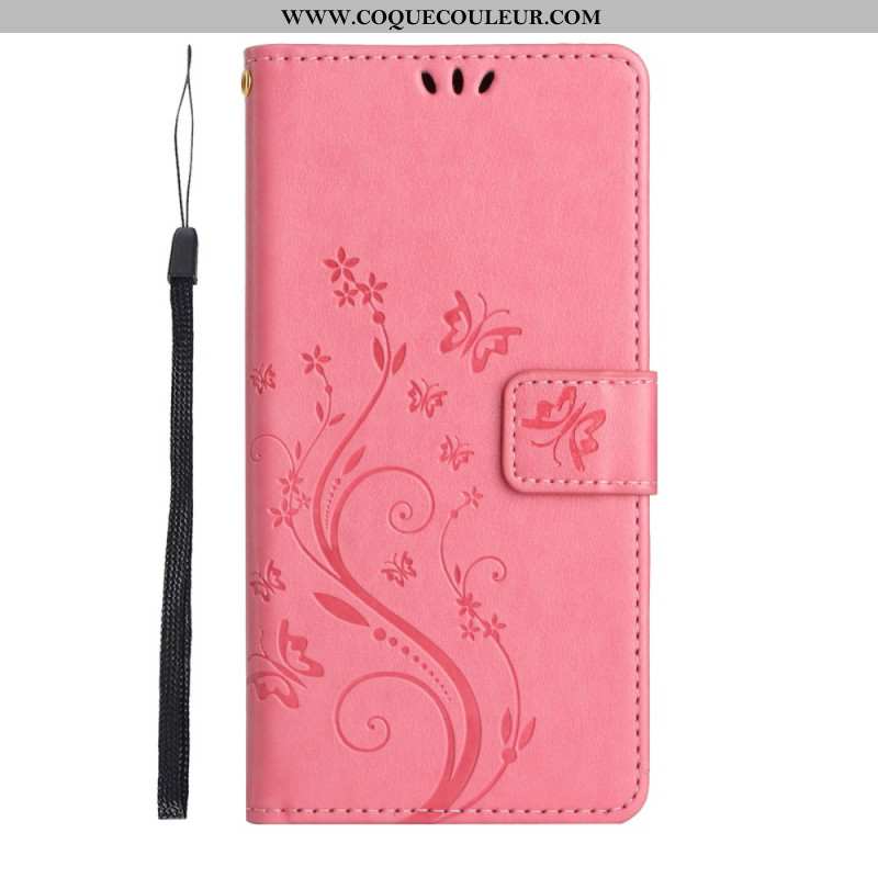 Housse Samsung Galaxy S26 Ultra Papillon et Fleurs