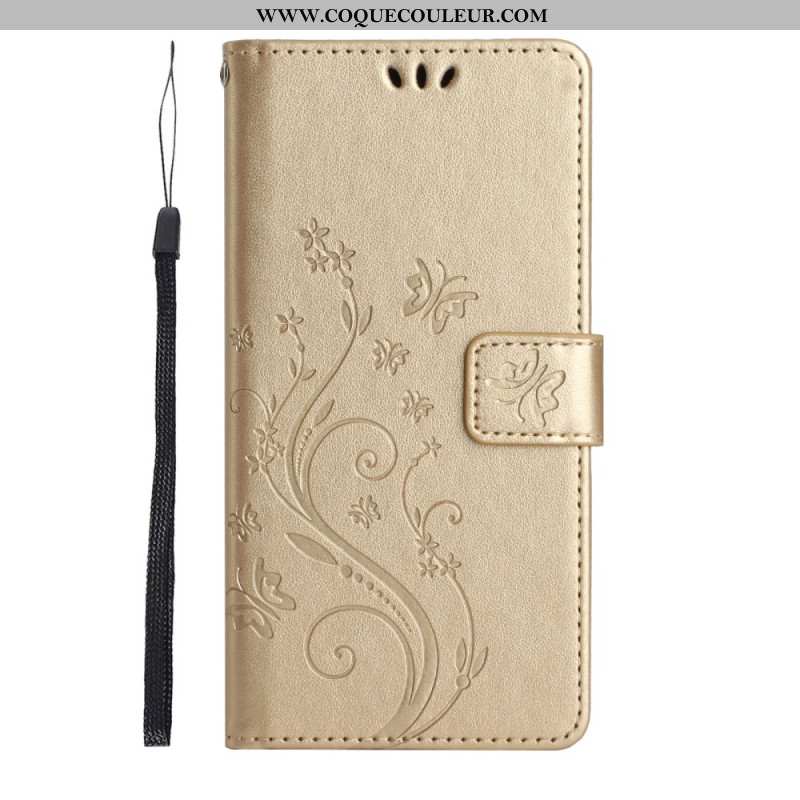 Housse Samsung Galaxy S26 Ultra Papillon et Fleurs