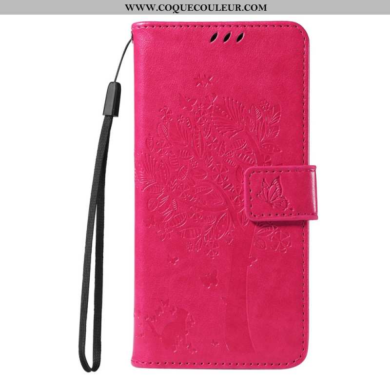 Housse Samsung Galaxy S26 Ultra Chat et Arbre