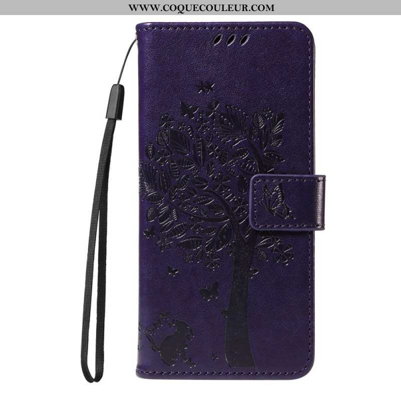 Housse Samsung Galaxy S26 Ultra Chat et Arbre