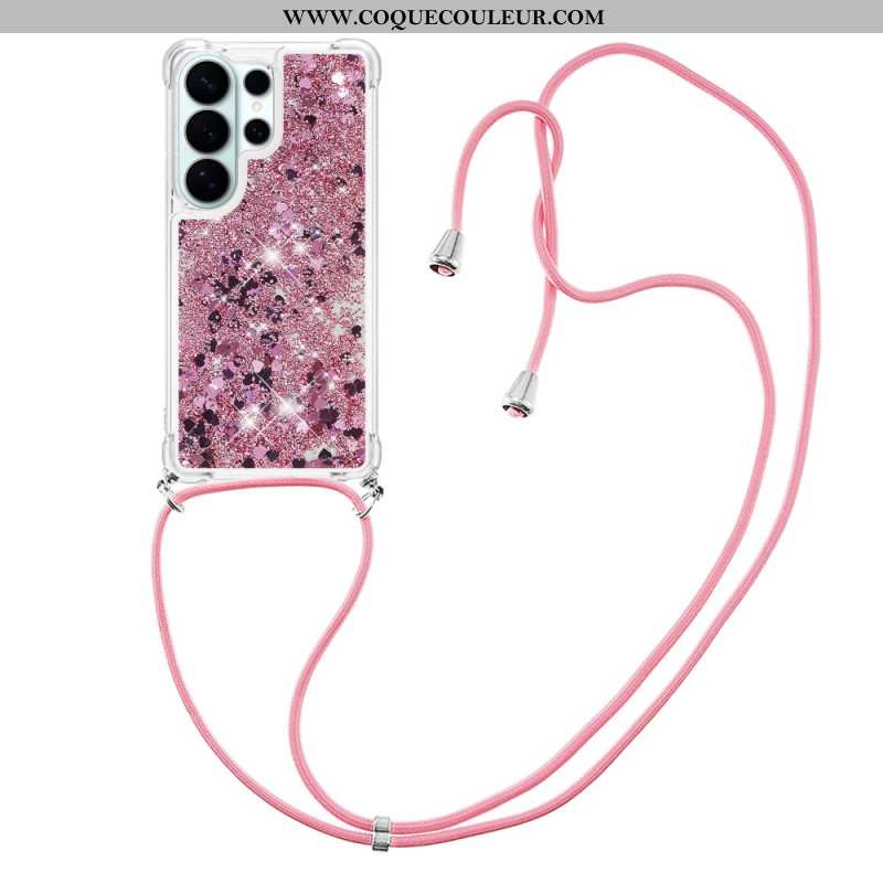 Coque à Cordon Samsung Galaxy S26 Ultra Paillettes
