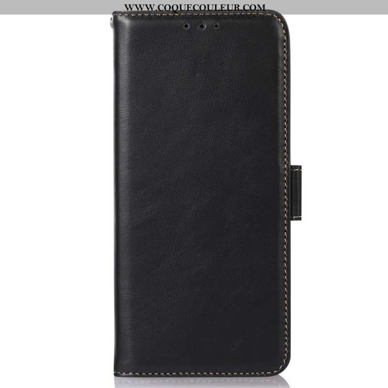 Housse Samsung Galaxy S26 Ultra Blocage RFID Design Cuir