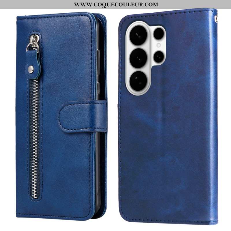 Housse Samsung Galaxy S26 Ultra Poche Zippée