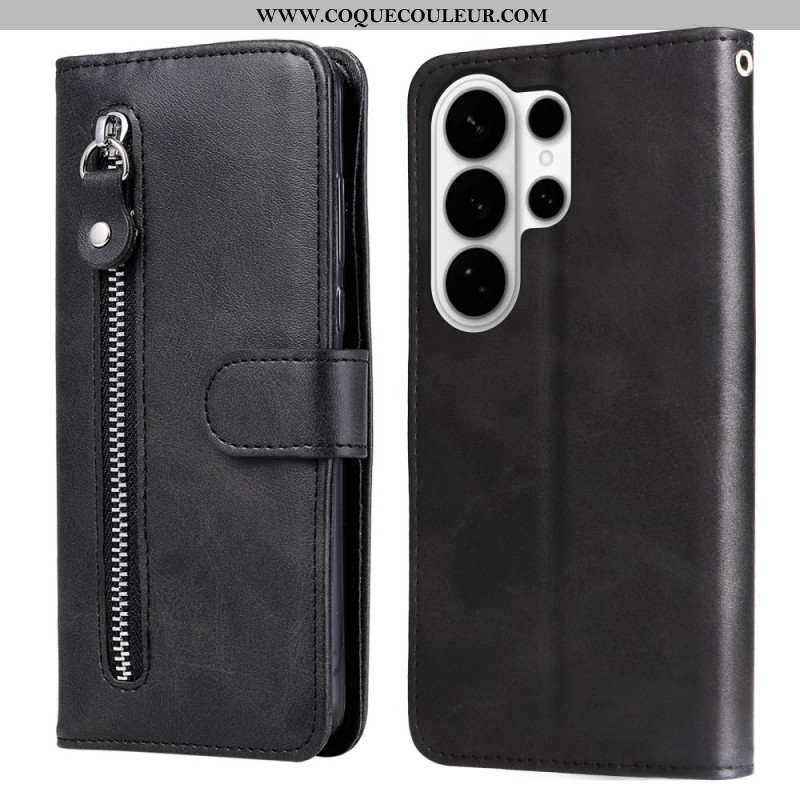 Housse Samsung Galaxy S26 Ultra Poche Zippée