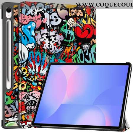 Smart Case Samsung Galaxy Tab S10 FE Plus Motif Graffiti
