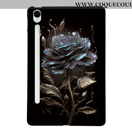 Coque Samsung Galaxy Tab S10 FE Plus Rose Noire