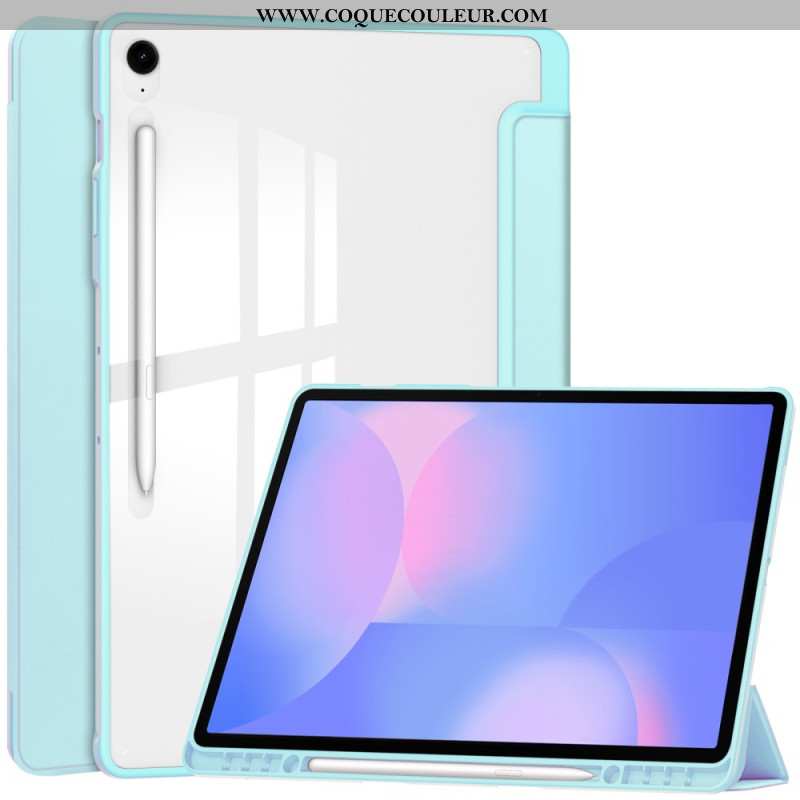 Smart Case Samsung Galaxy Tab S10 FE Plus Hybride Transparent