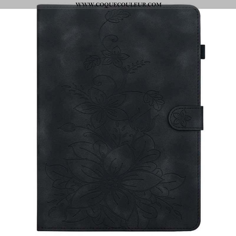 Housse Samsung Galaxy Tab S10 FE Plus Fleur de Lys