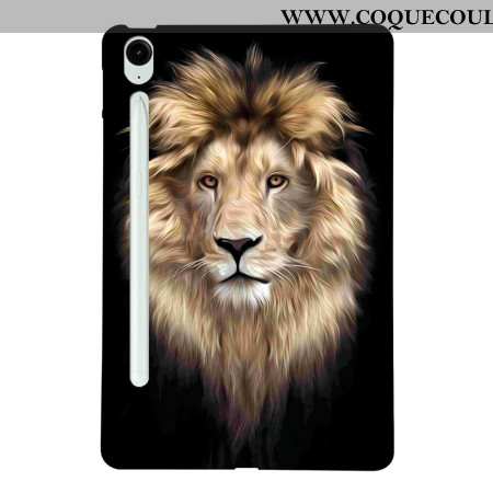Coque Samsung Galaxy Tab S10 FE Plus Motif Lion