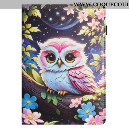 Étui Samsung Galaxy Tab S10 FE / S9 / S9 FE Motif Hibou