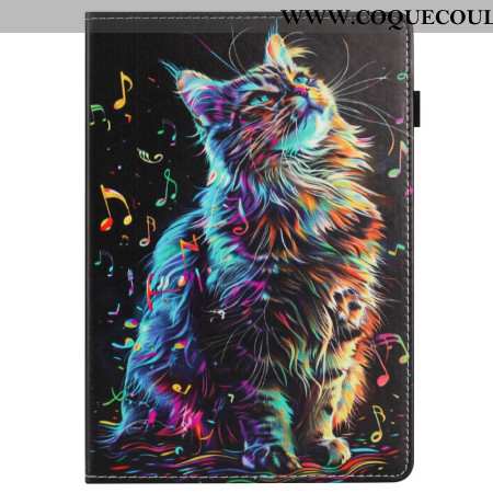 Étui Samsung Galaxy Tab S10 FE / S9 / S9 FE Chat Musical