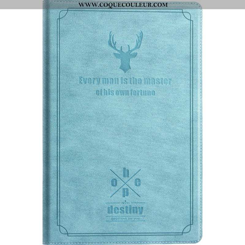 Étui Samsung Galaxy Tab S10 FE / S9 FE / S9 / S8 / S7 Cerf