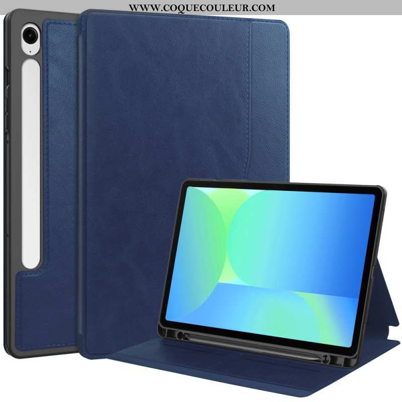 Étui Samsung Galaxy Tab S10 FE / S9 FE Effet Cuir