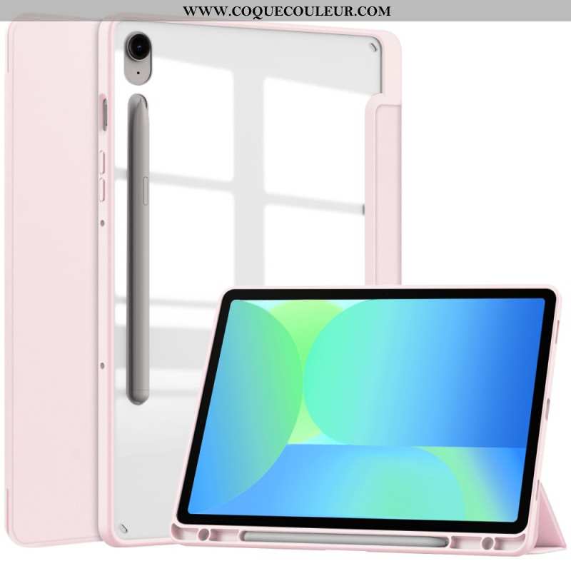 Smart Case Samsung Galaxy Tab S10 Lite / S10 FE / S9 FE Dos Transparent