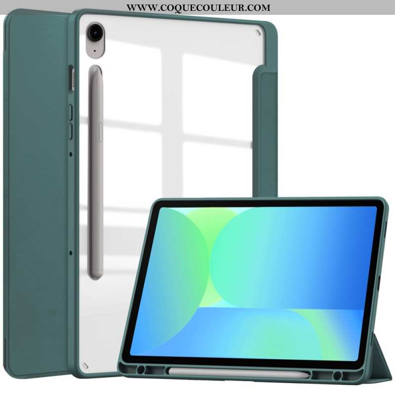 Smart Case Samsung Galaxy Tab S10 Lite / S10 FE / S9 FE Dos Transparent
