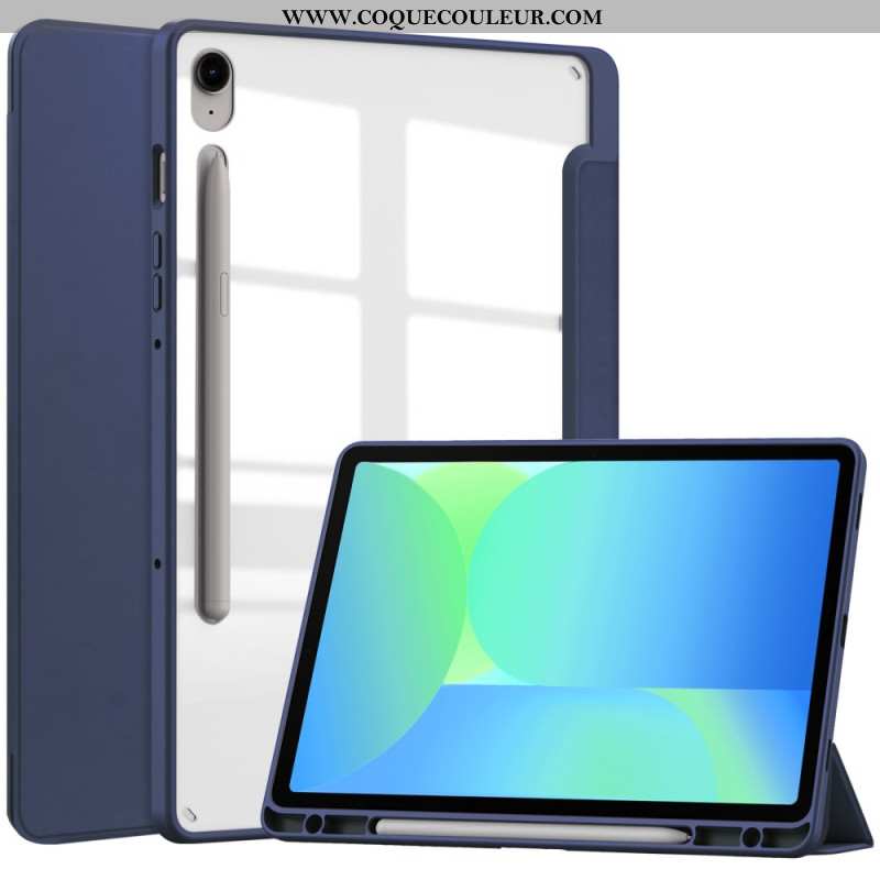 Smart Case Samsung Galaxy Tab S10 Lite / S10 FE / S9 FE Dos Transparent