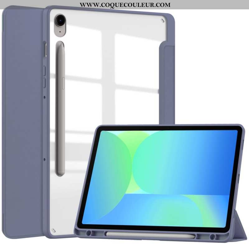 Smart Case Samsung Galaxy Tab S10 Lite / S10 FE / S9 FE Dos Transparent