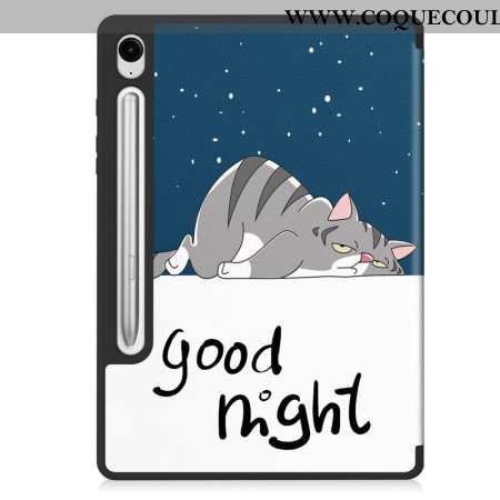 Smart Case Samsung Galaxy Tab S10 Lite Porte-Stylet Good Night