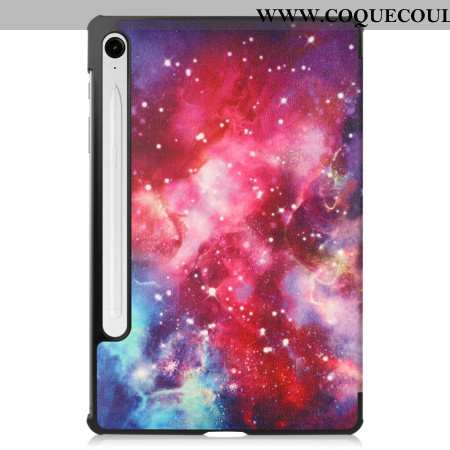 Smart Case Samsung Galaxy Tab S10 Lite Renforcée Porte-Stylet Cosmos